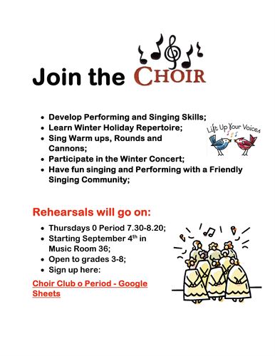 25-26 choir